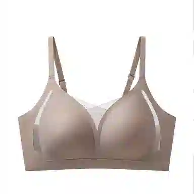 欧迪芬 无痕无钢圈小胸聚拢收副乳防下垂运动文胸 女款