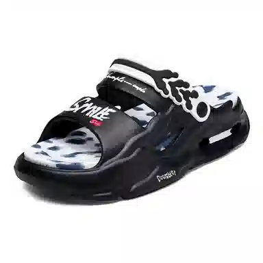 萌芽熊 两穿时尚踩屎感舒适 沙滩凉鞋 男女同款