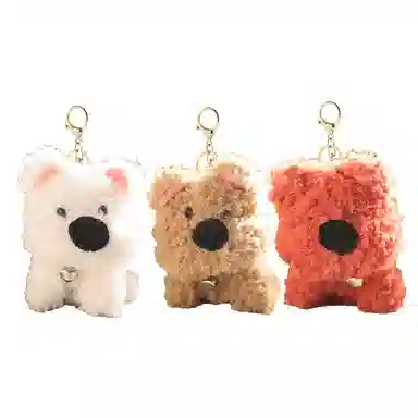 一点潮玩 铃铛小狗挂件 卡通软萌 玩偶周边