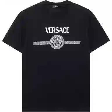 Versace Medusa Logo T-Shirt Black