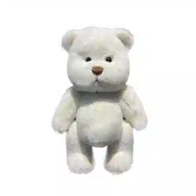 一点潮玩 可爱 可换装小熊娃衣衣服 草莓鲨鱼帽泰迪小白熊服 玩偶周边