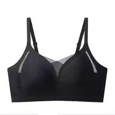 欧迪芬 无痕无钢圈小胸聚拢收副乳防下垂运动文胸 女款