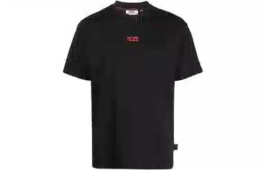 GCDS Logo Print T-Shirt Black