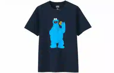 UNIQLO x KAWS x Sesame Street Cookie Monster Tee