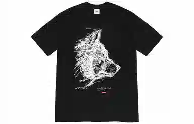 Supreme x Yohji Yamamoto Wolf Sketch Tee