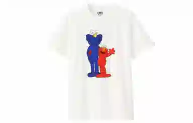 UNIQLO x Sesame Street KAWS T-Shirt White