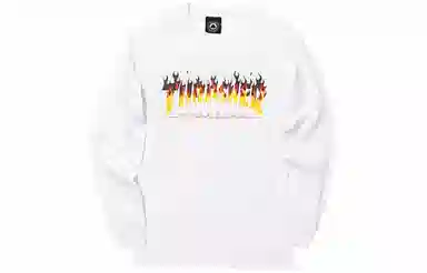 Thrasher Long Sleeve White