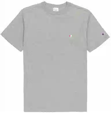 Champion Logo T-Shirt Light Grey