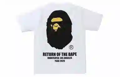 A BATHING APE x UNDEFEATED Bape Head Tee