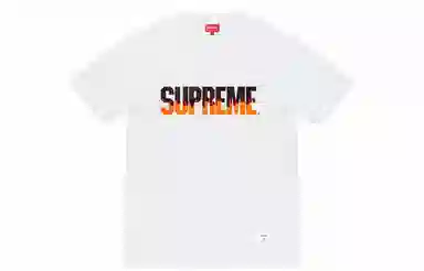 Supreme Flame S/S Top White