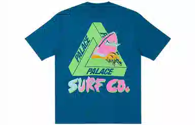 PALACE SS22 Tri-Surf Co T-Shirt Blue T