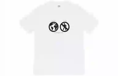 Supreme Save The Planet Tee White