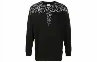 Marcelo Burlon Wings Long Sleeve T-Shirt Black