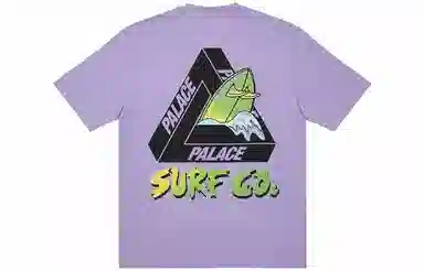 PALACE SS22 Tri-Surf Co T-Shirt Violet T
