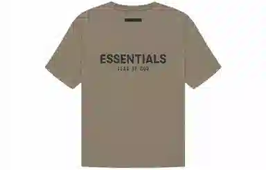 Fear of God Essentials SS21 Short Sleeve Tee Taupe