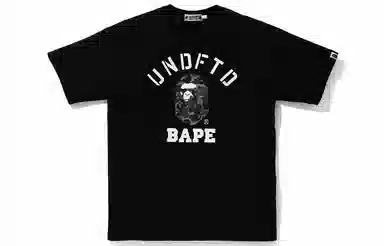 A BATHING APE x UNDEFEATED Ape Head Tee