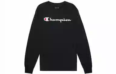 Champion Jsy LS Tee Black
