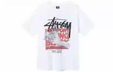 Stussy x OFF-WHITE Virgil Abloh World Tour Logo T