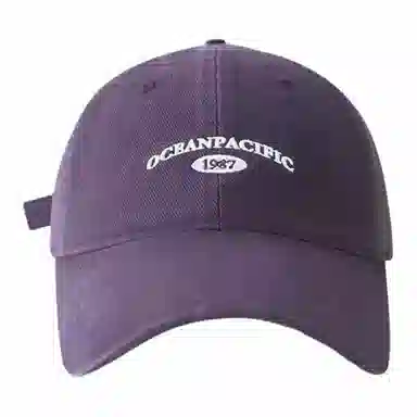 杨同学 韩版帽子 大头围显脸  韩系百搭 软顶刺绣字母 聚酯纤维 鸭舌帽 男女同款情侣款