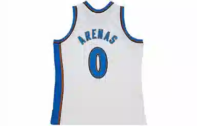 Mitchell Ness Swingman Gilbert Arenas Washington Wizards White 2004-05 Jersey