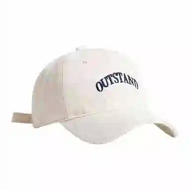 木林森 休闲简约字母刺绣学院风户外出行时尚潮流百搭防晒遮阳加大宽檐大头围显脸小 棉 鸭舌帽 男女同款情侣款