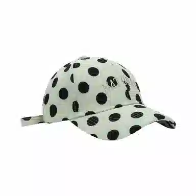 尚先生 尚先生韩系青年春秋圆点字母时尚夏季遮阳帽青年百搭小众 棉 鸭舌帽 男女同款情侣款