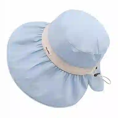 杨同学 大帽檐出游  防紫外线  户外 海边度假 聚酯纤维 防晒帽 女款