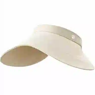 杨同学 空顶 防紫外线 可折叠 大帽檐 户外时尚 环绕式 透气太阳蛋卷帽子 腈纶 防晒帽 女款