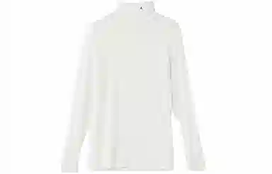 AMBUSH Temperature Regulation Turtleneck Long Sleeve Tee White