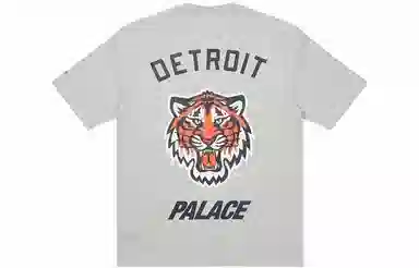 PALACE x New Era Detroit Tigers New Era T- Shirt Grey Marl T