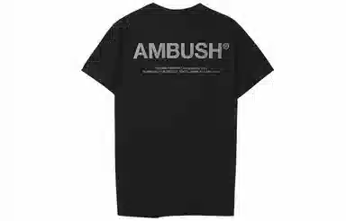 AMBUSH Back Logo T-Shirt Black