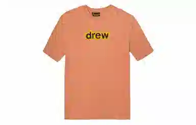 Drew House logo Secret Ss Tee-Secret Peach T