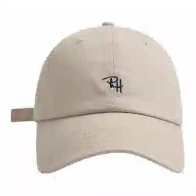 【RH刺绣潮流字母 显脸小】 攸委 街头潮牌简约百搭韩版遮阳软顶大头围大帽宽檐 棉 鸭舌帽 男女同款情侣款