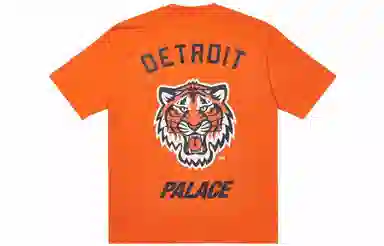 PALACE x New Era Detroit Tigers New Era T-Shirt Orange T