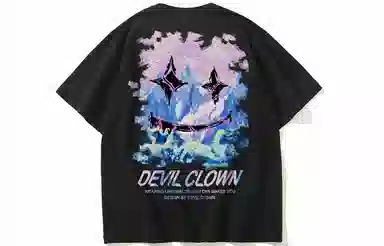x devil clown T