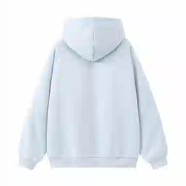 普鲁士多特蒙德 美式纯色字母印花宽松休闲日常通勤经典简约百搭连帽卫衣 男女同款