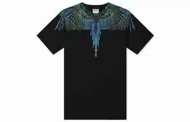 Marcelo Burlon Wings Print T-Shirt Black