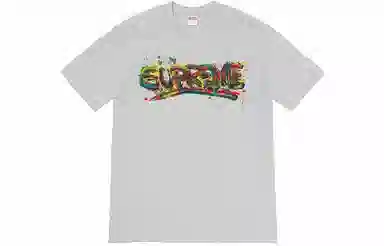 Supreme SS20 Week 1 Paint Logo Tee LogoT