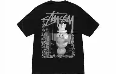 Stussy Sculpted Letter Print Tee