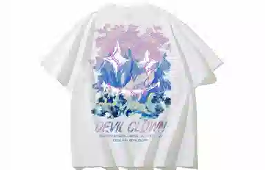 x devil clown T