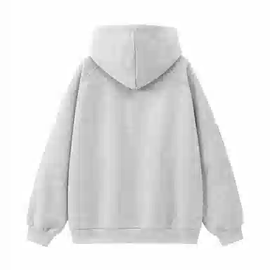 普鲁士多特蒙德 美式纯色字母印花宽松休闲日常通勤经典简约百搭连帽卫衣 男女同款