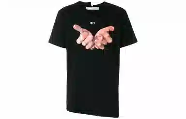 OFF-WHITE Magic Hand Short Sleeve Tee Black