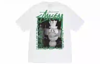 Stussy Sculpted Letter Print Tee