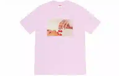 Supreme Cherries Tee Light Purple