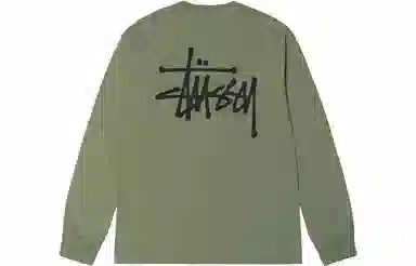 Stussy Basic Stussy Pigment Dyed Ls Tee