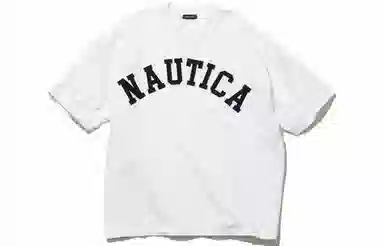 Nautica nautica white sail SS22 LogoT