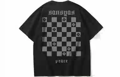 Kimura Sansha Checkered Loose T-Shirt