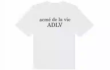 acme de la vie ADLV Basic Short Sleeve T-shirt White