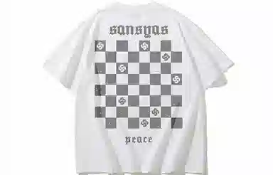 Kimura Sansha Checkered Loose T-Shirt