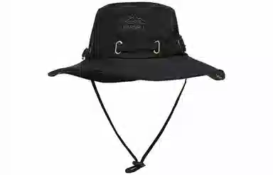 优幽兰 休闲简约纯色高级感遮阳帽时尚百搭户外防紫外线大檐显脸小太阳帽遮阳渔夫帽遮脸帽子 锦纶 防晒帽 男款